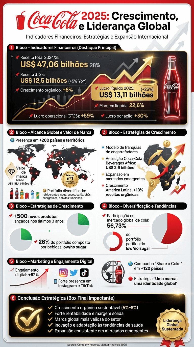 Coca-Cola - Estratégia de Crescimento de uma Marca Global de Bebidas Coca-Cola - Estratégia de Crescimento de uma Marca Global de Bebidas