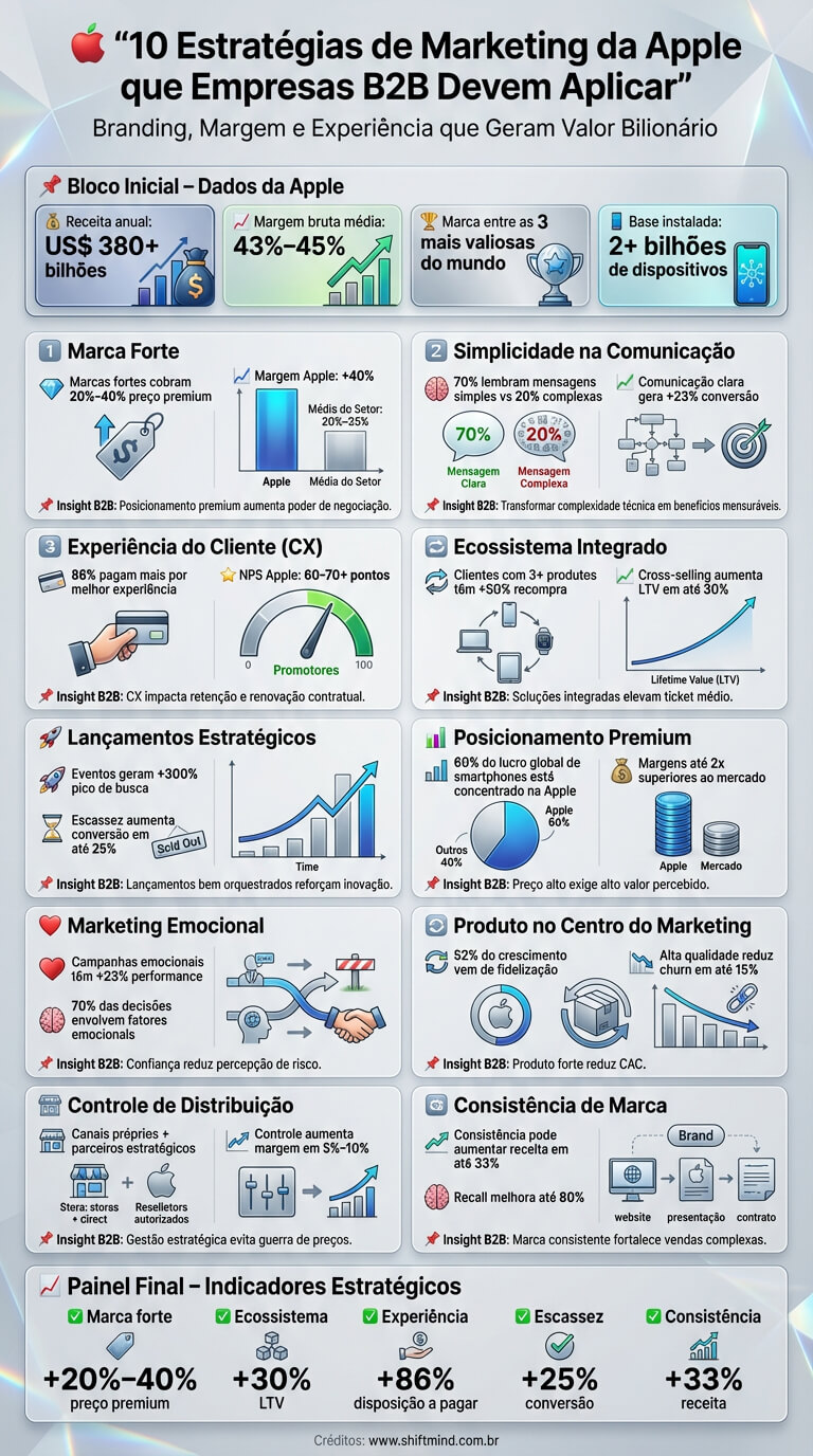 Apple - 10 Estratégias De Marketing Que Empresas B2B Podem Aprender
