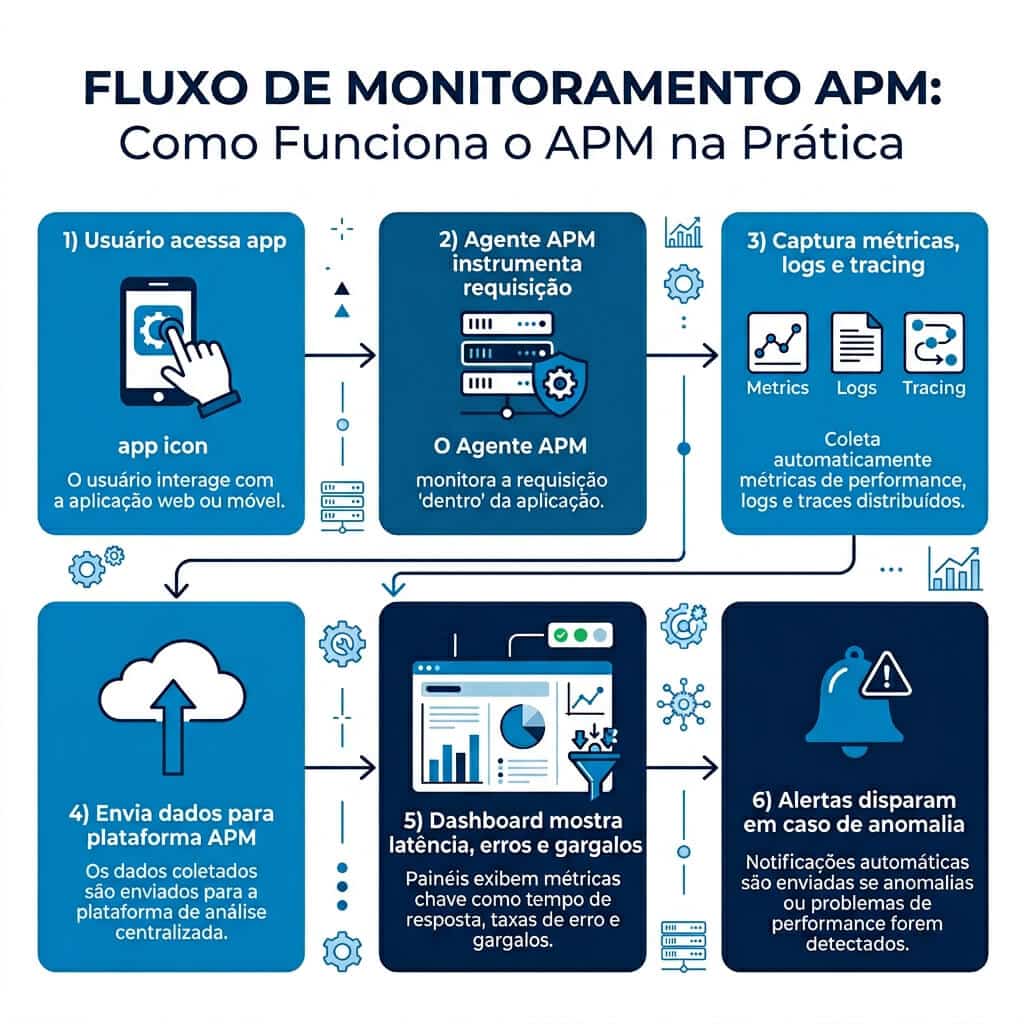 APM: monitoramento de performance de aplicações em produção