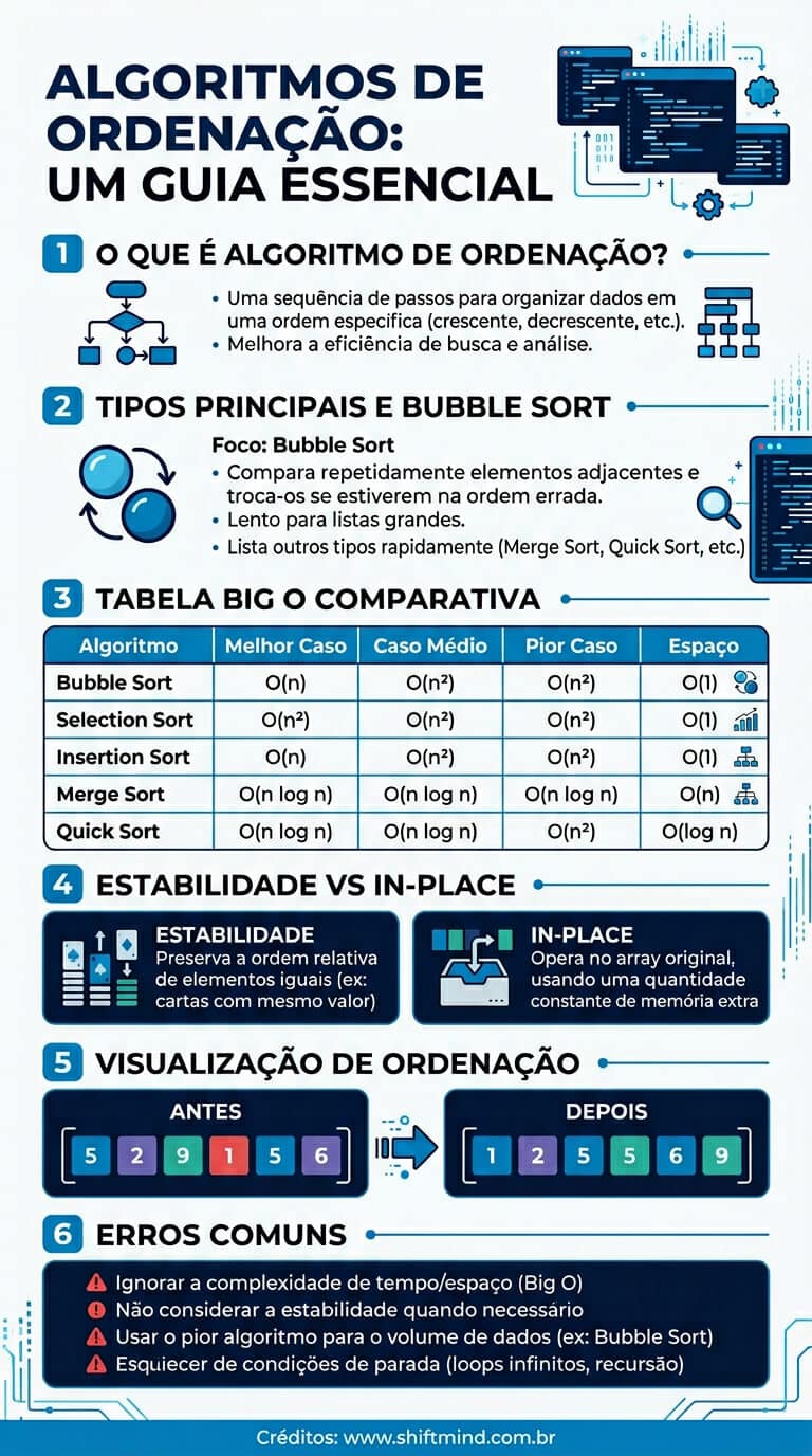 Algoritmo de Ordenação