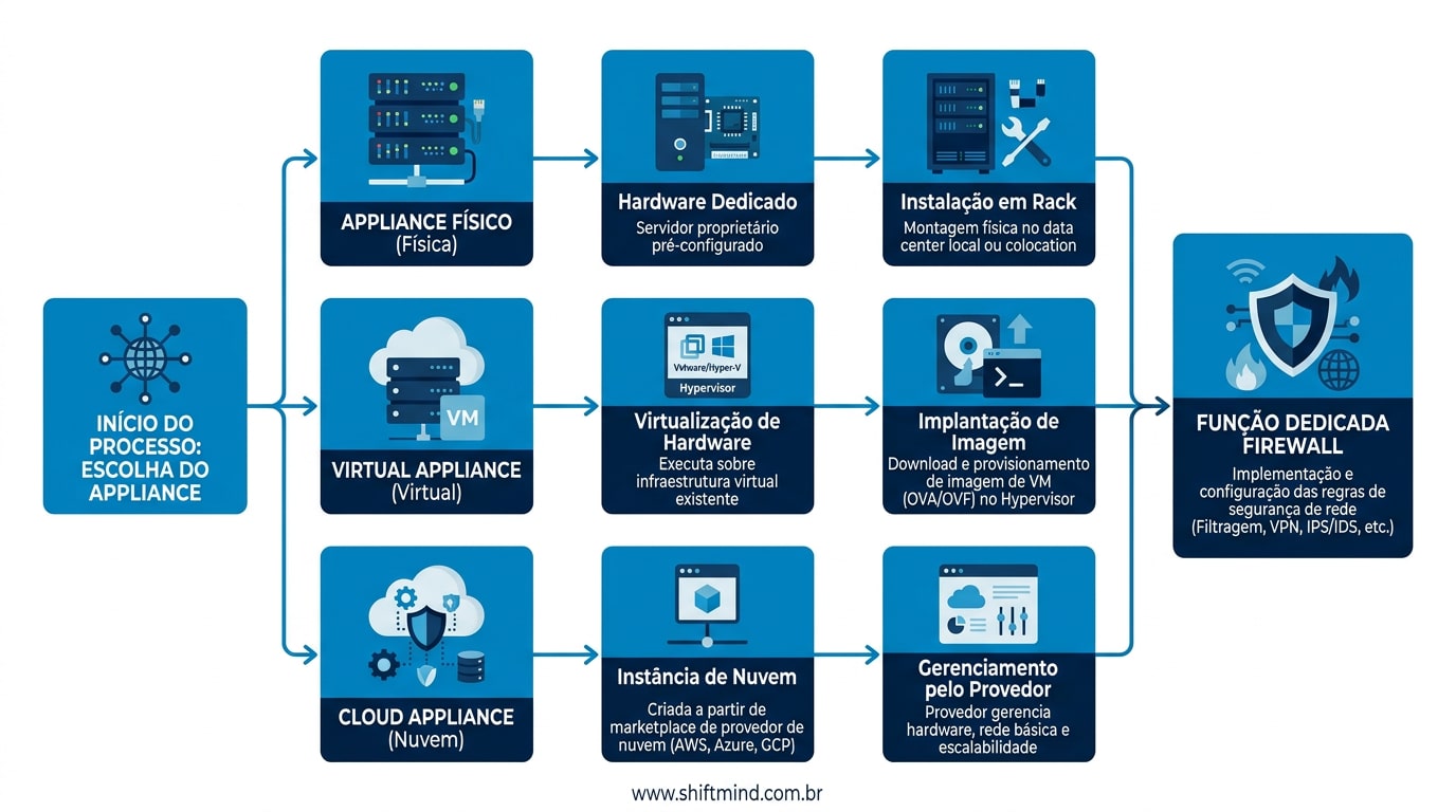 Appliance: o que é, tipos e quando usar dispositivos dedicados